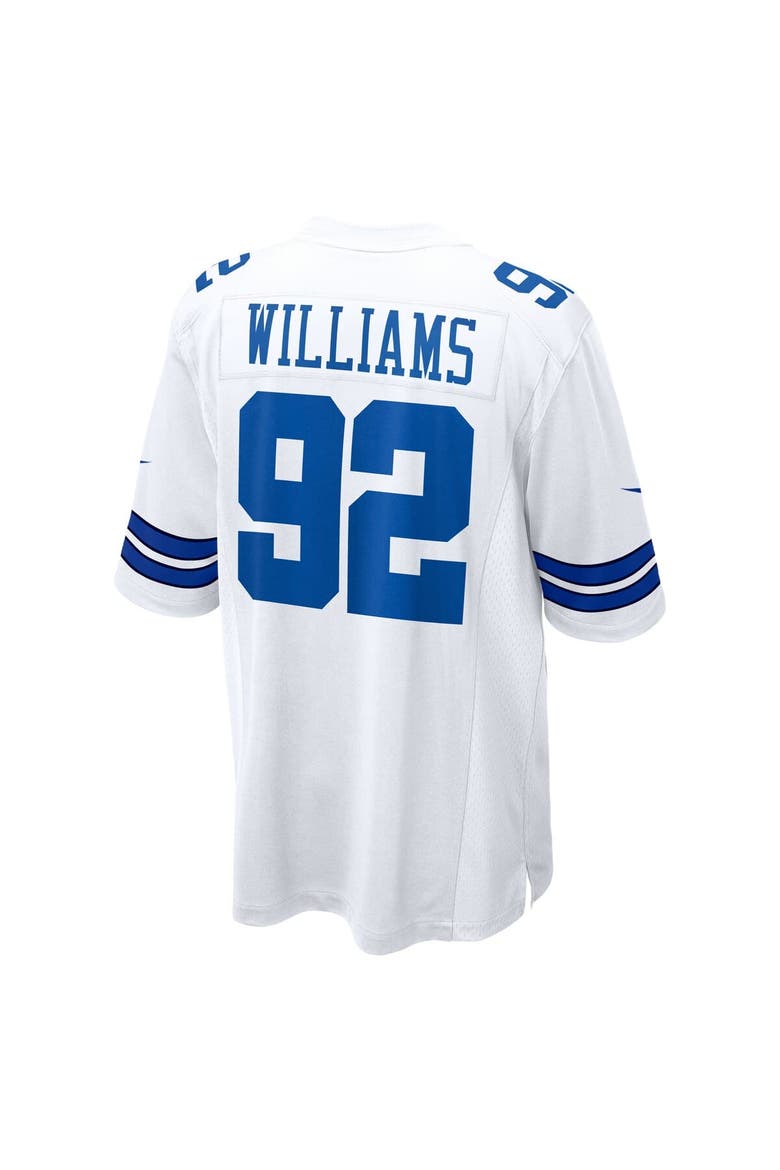 Men's Nike Quinnen Williams White Dallas Cowboys Game Jersey, Alternate, color, White