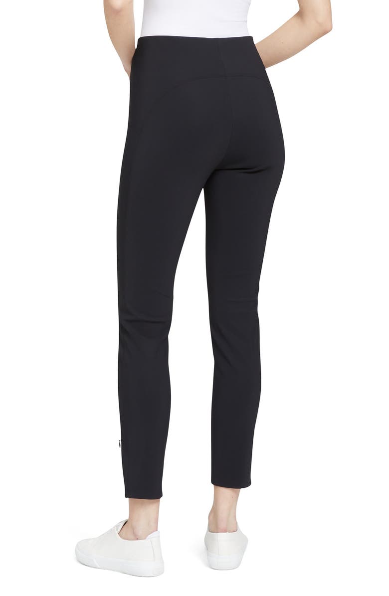 Theory Precious Seamed Leggings, Alternate, color, Blk