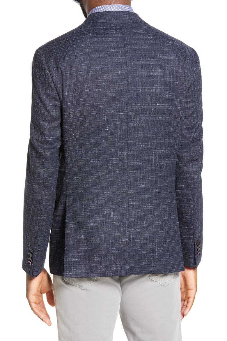 Ralph Extra Trim Fit Check Sport Coat, Alternate, color, NAVY