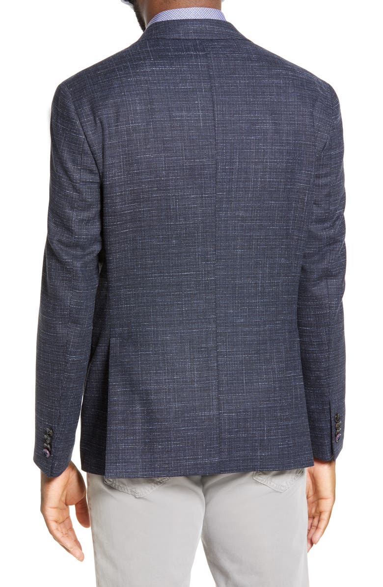Ted Baker London Ralph Extra Trim Fit Check Sport Coat, Alternate, color,