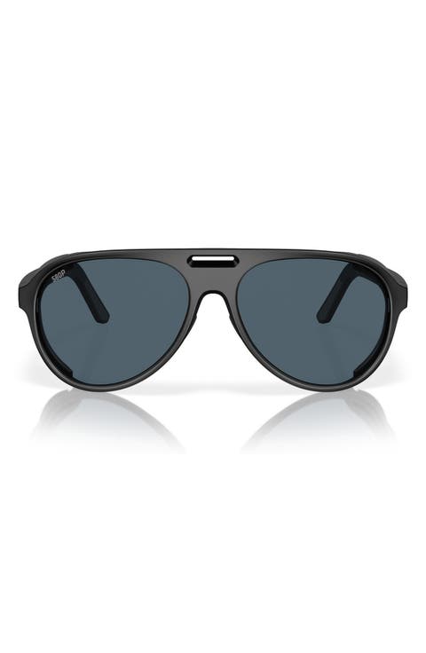 Grand Catalina 59mm Polarized Pilot Sunglasses