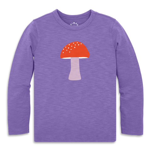 Long Sleeve Mushroom Tee