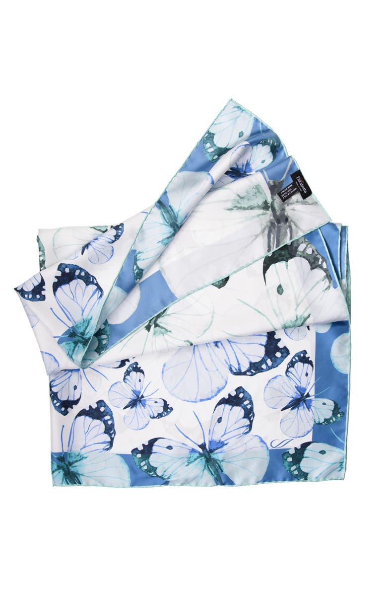 Elizabetta Farfalla - Hand Rolled Silk Foulard for Women, Alternate, color, 