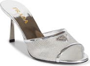 Prada Mesh Slide Sandal