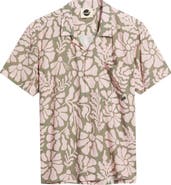 Boardies Floral Print Camp Shirt
