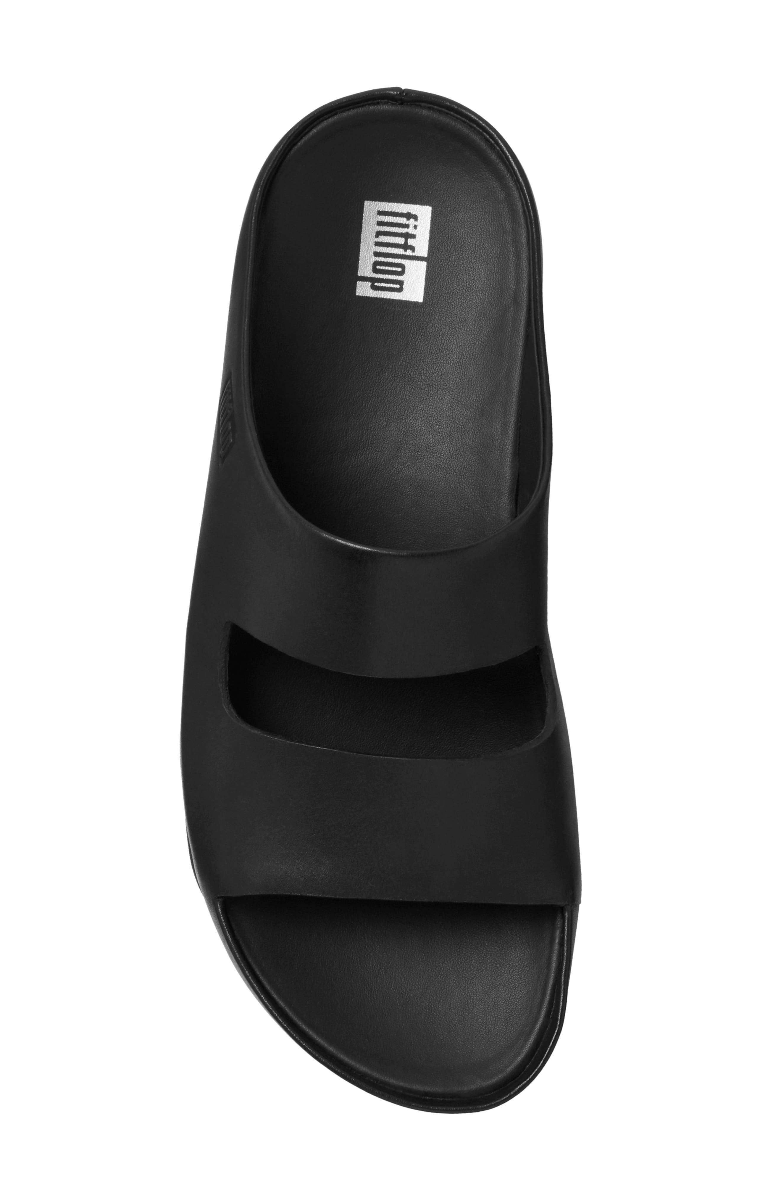 Shuv Slide Sandal, Alternate, color, ALL BLACK