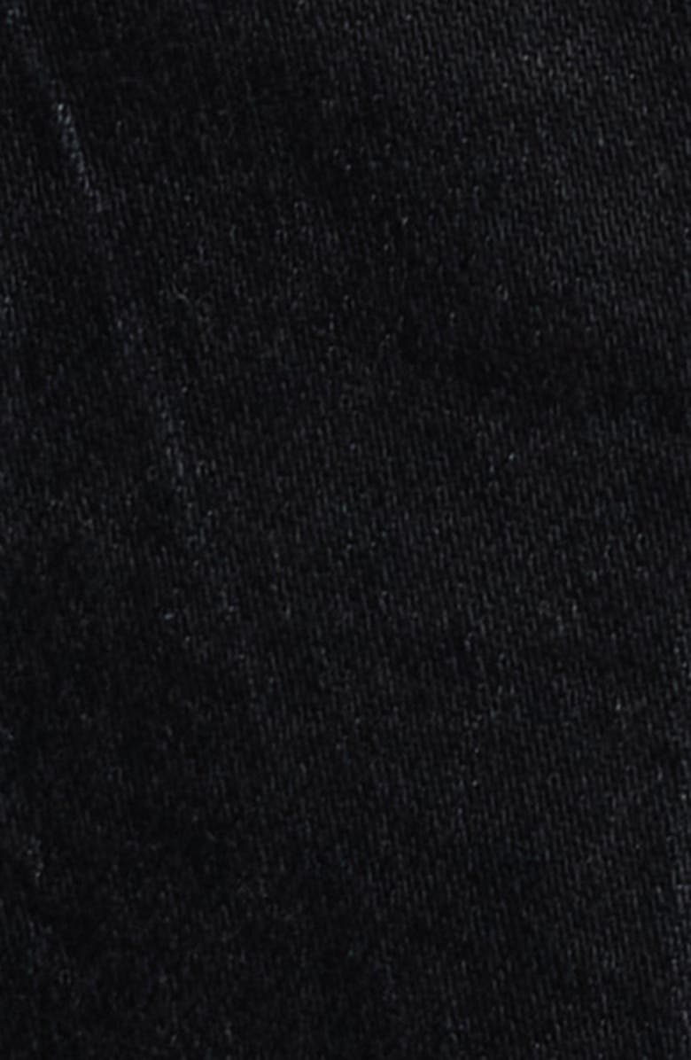 Rails Ladera Studded Long Sleeve Denim Mini Shirtdress, Alternate, color, Black Stone Studded