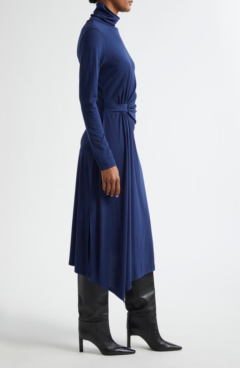 Reiss Casey Draped Jersey Midi Dress, Alternate, color,