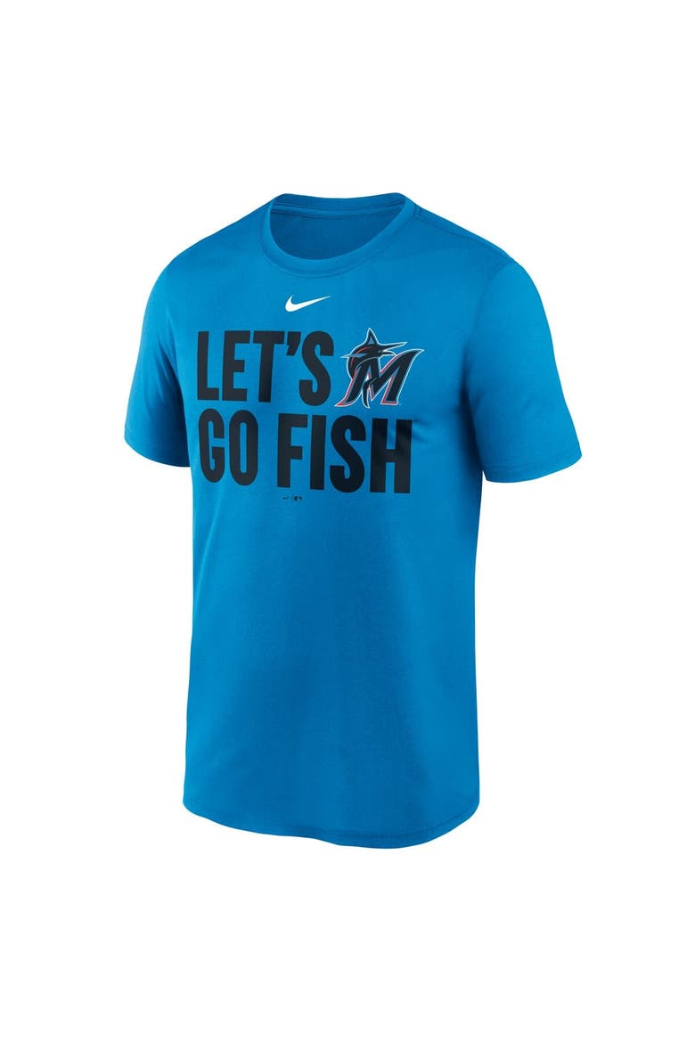 Men's Nike Blue Miami Marlins Local Legend Performance T-Shirt, Alternate, color, Blue