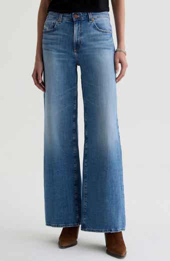 Saige Mid Rise Wide Leg Jeans