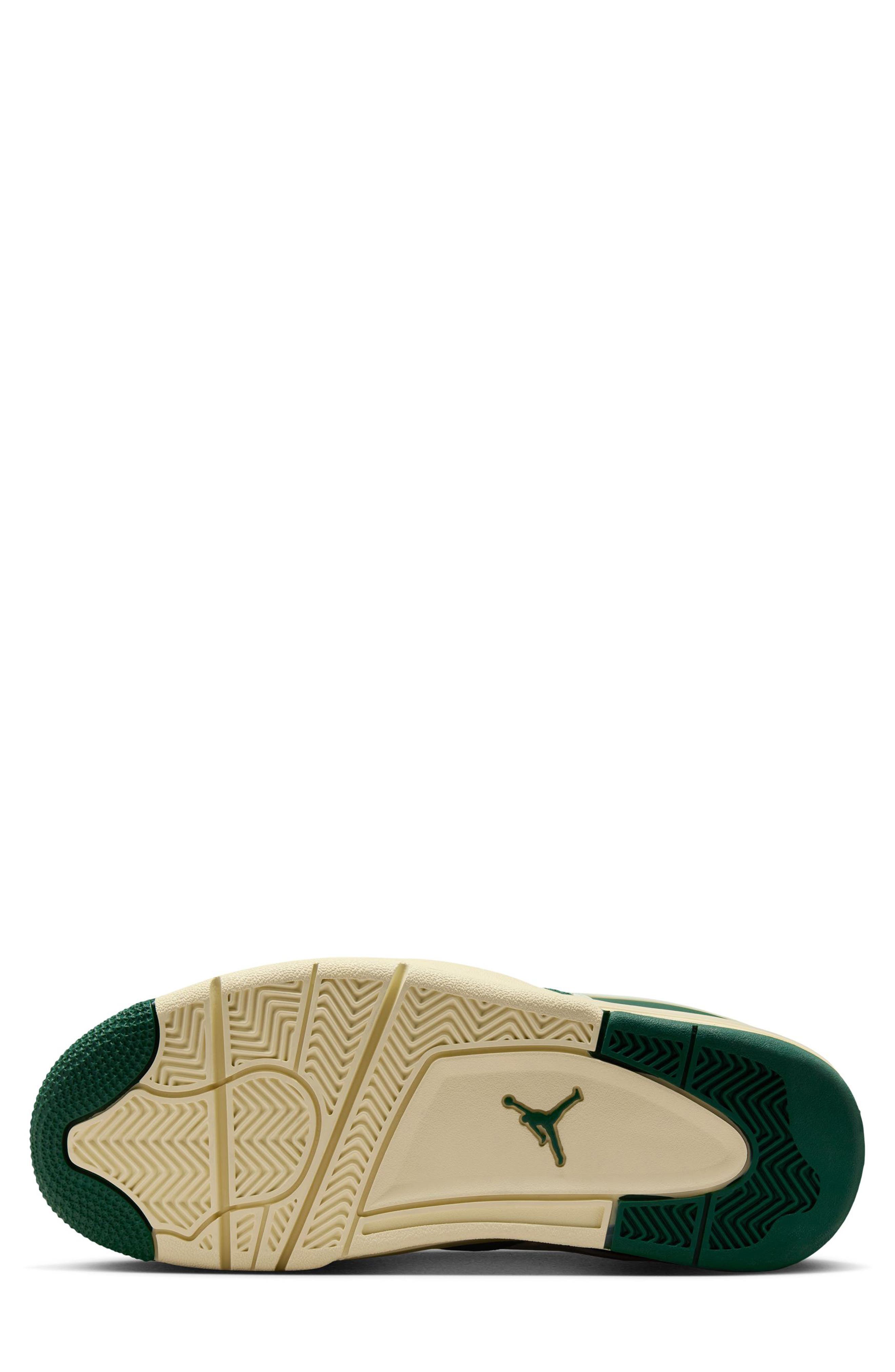 Jordan Air Jordan 4RM Sneaker, Alternate, color, Fir/ Coconut Milk/ Malachite