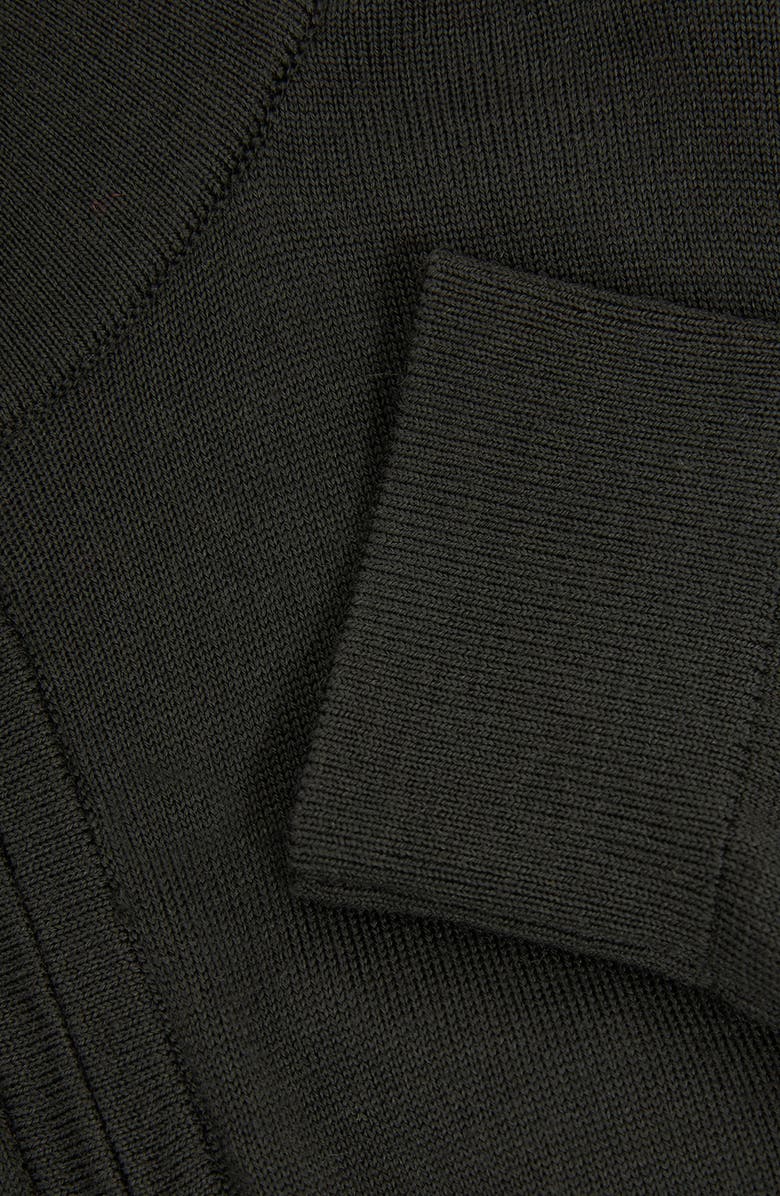 Reiss Kids' Blackhall Jr. Wool Quarter Zip Pullover, Alternate, color, 