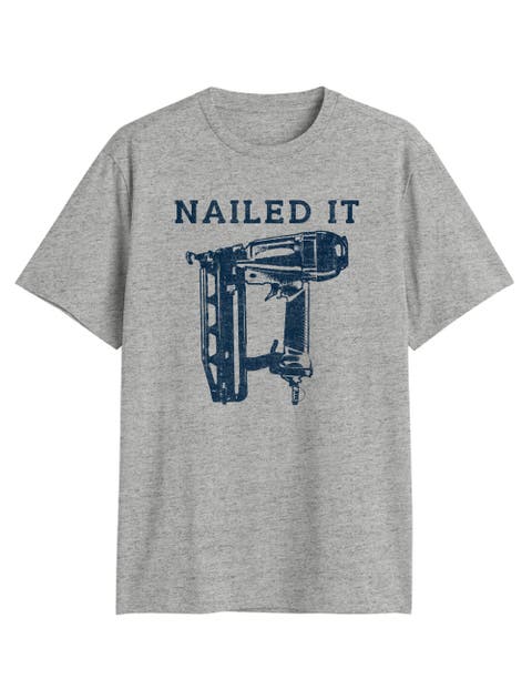 Big 
Tall Nailed It Graphic Tee