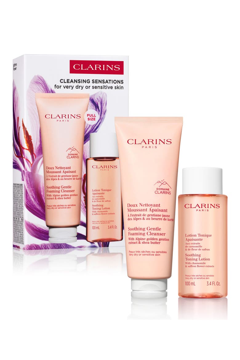Soothing Cleansing Set $48 Value, Main, color, NO COLOR