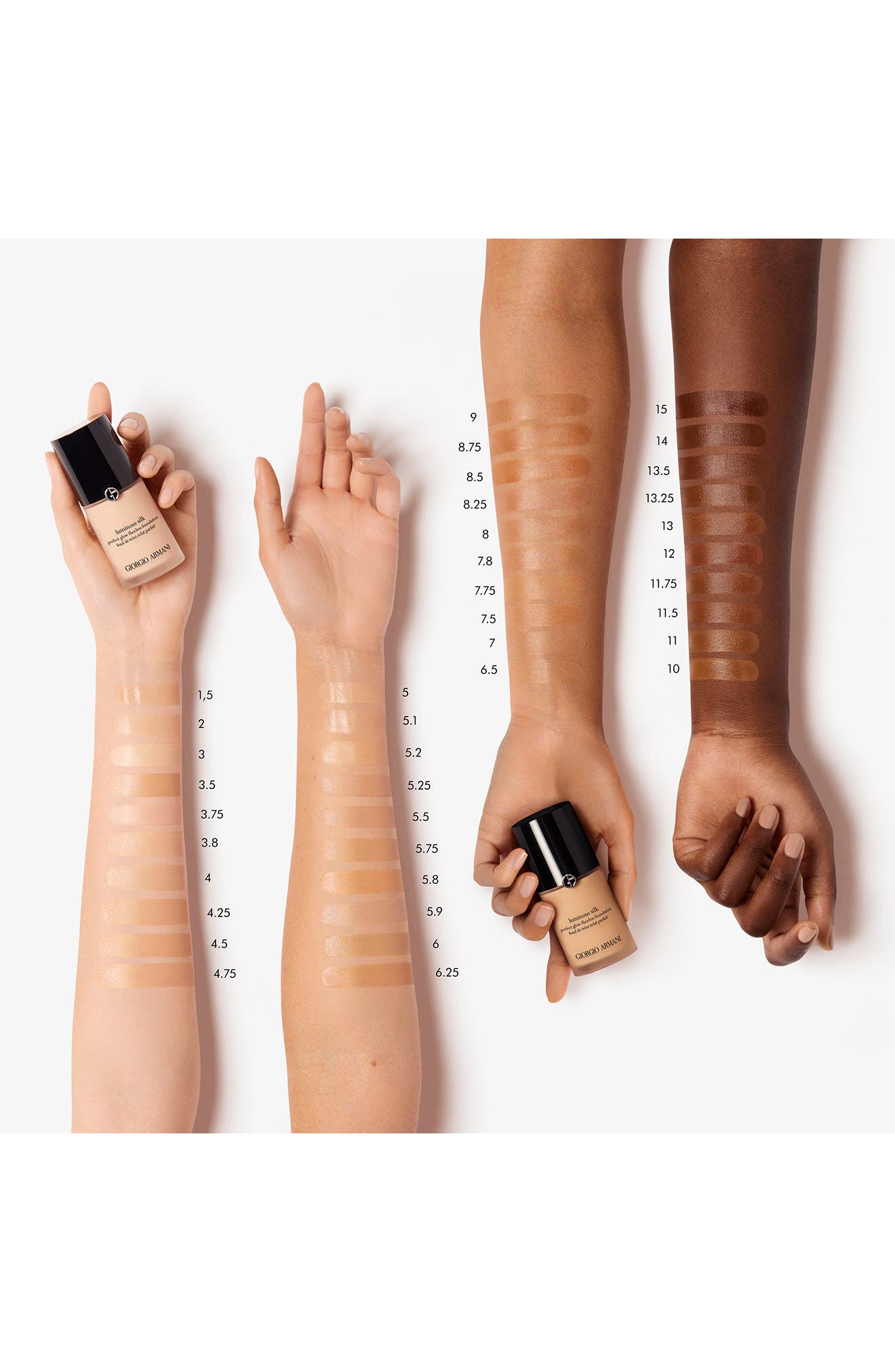 ARMANI Luminous Silk Natural Glow Foundation (Women) | Nordstrom