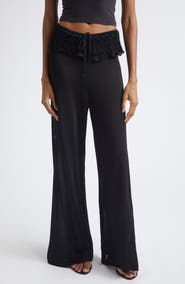 EMILY DAWN LONG Ash Ruffle Pants