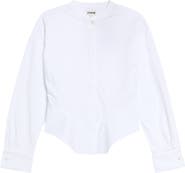 STAUD Rhys Stretch Cotton Shirt