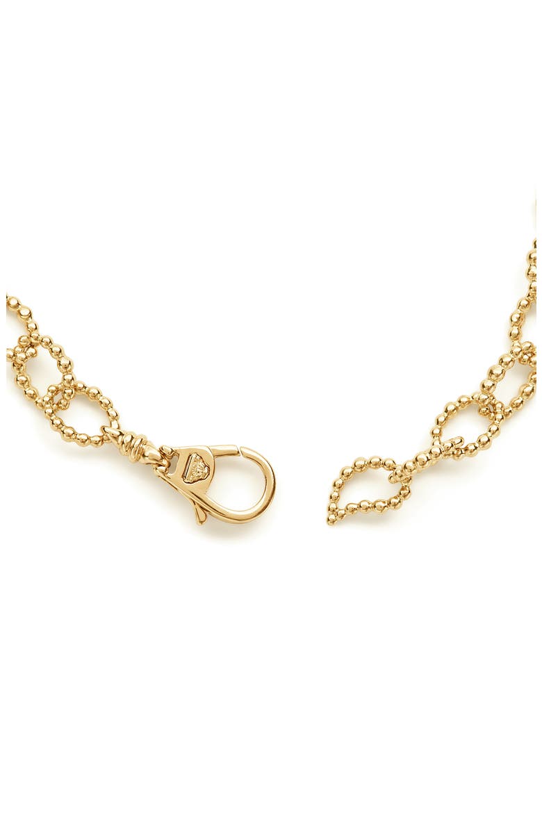 Caviar 18K Gold Link Bracelet, Alternate, color, GOLD