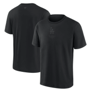 FANATICS Men's Fanatics Los Angeles Dodgers Black Out Heavyweight T-Shirt