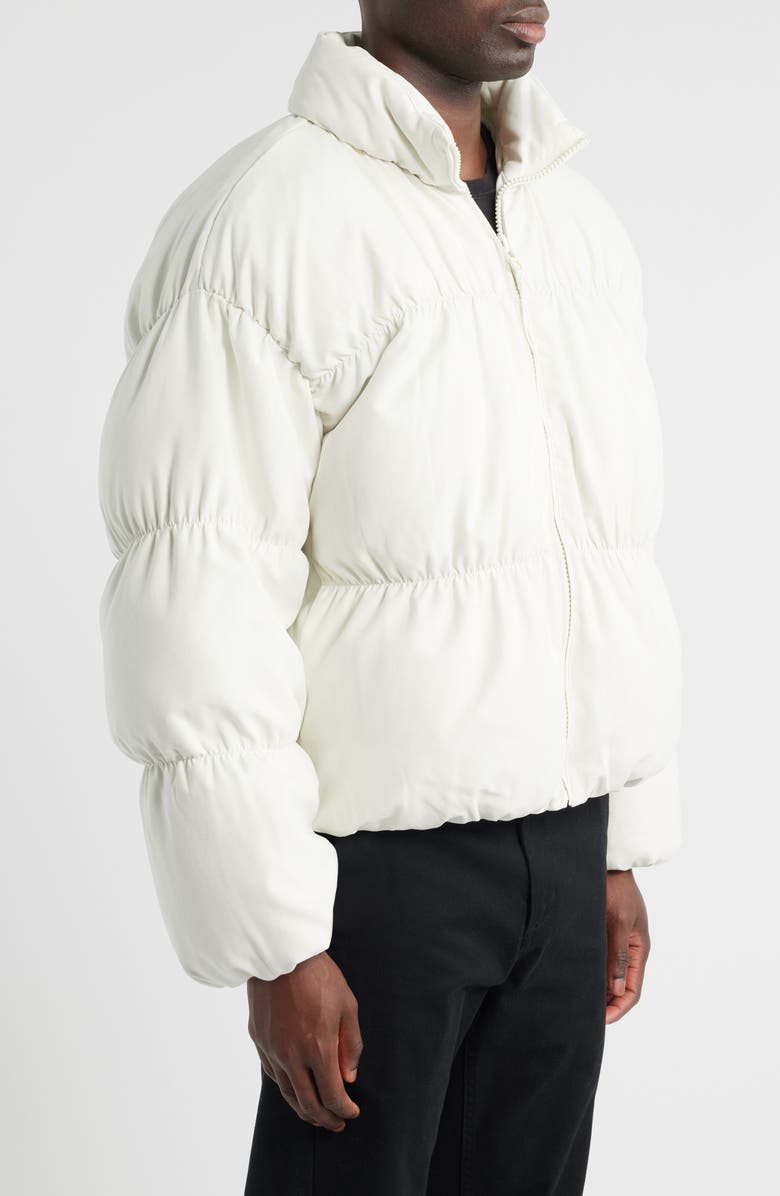PacSun Eighty 3 Channel Puffer Jacket, Alternate, color, Cream