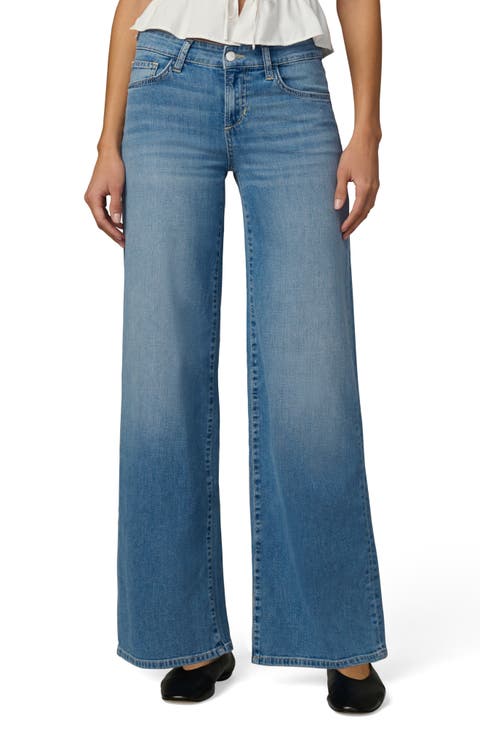 The Lou Lou Mid Rise Wide Leg Jeans (Impeccable)