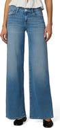 Joe's The Lou Lou Mid Rise Wide Leg Jeans