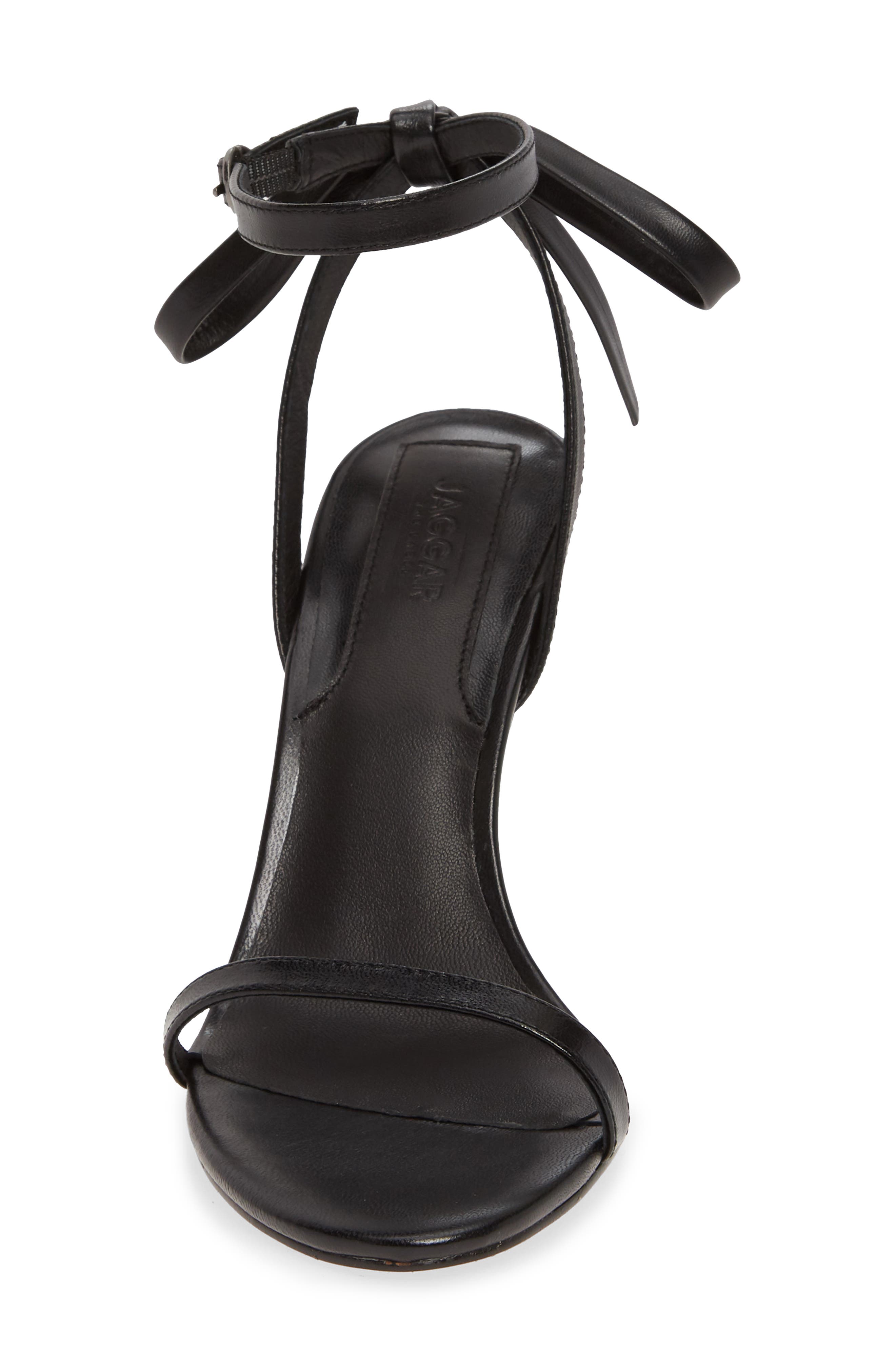 JAGGAR Bow Ankle Strap Sandal, Alternate, color, 