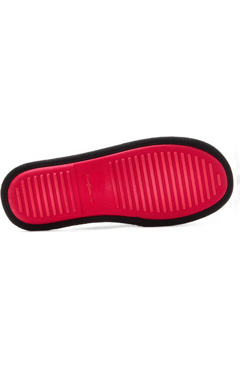 DEARFOAMS Nuthouse Slipper, Alternate, color, Black