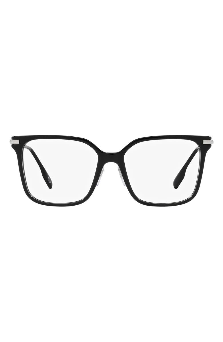 Burberry Elizabeth 54mm Square Optical Glasses, Main, color,