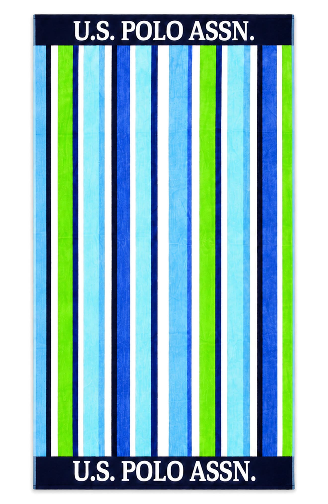 Port Stripe Jacquard Beach Towel