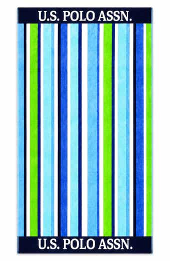 Port Stripe Jacquard Beach Towel