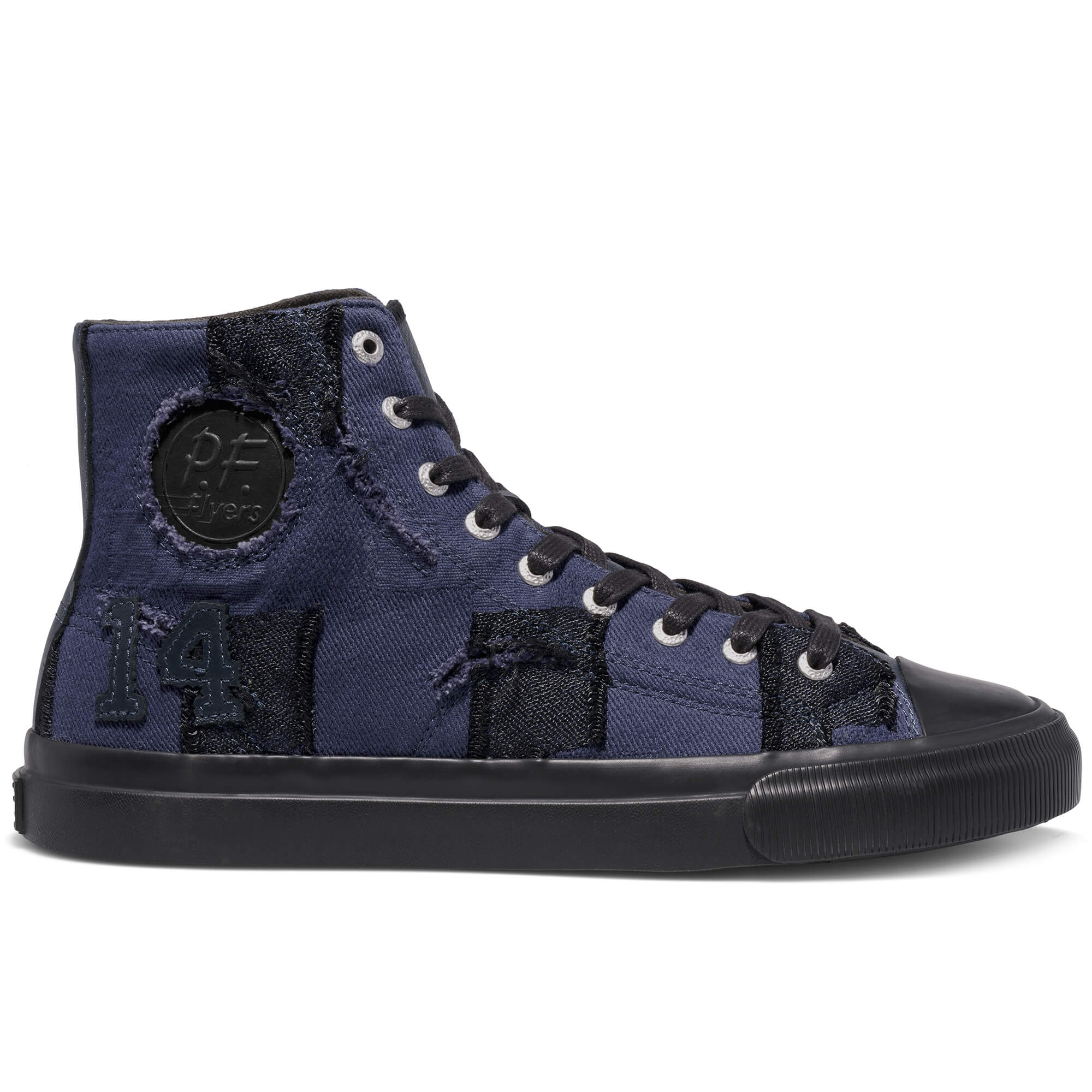 All-American High-Top Sneaker, Alternate, color, Navy