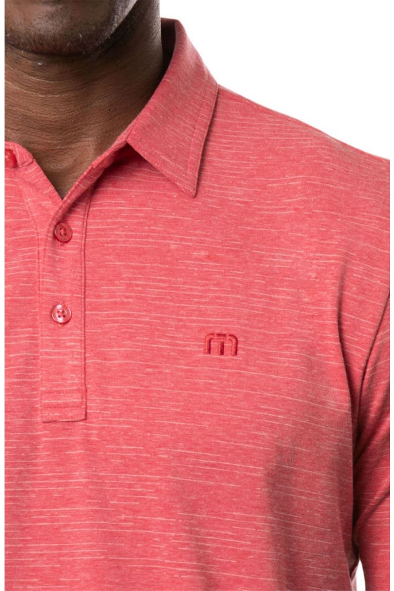 The Heater Solid Short Sleeve Performance Polo, Alternate, color, HEATHER SCOOTER