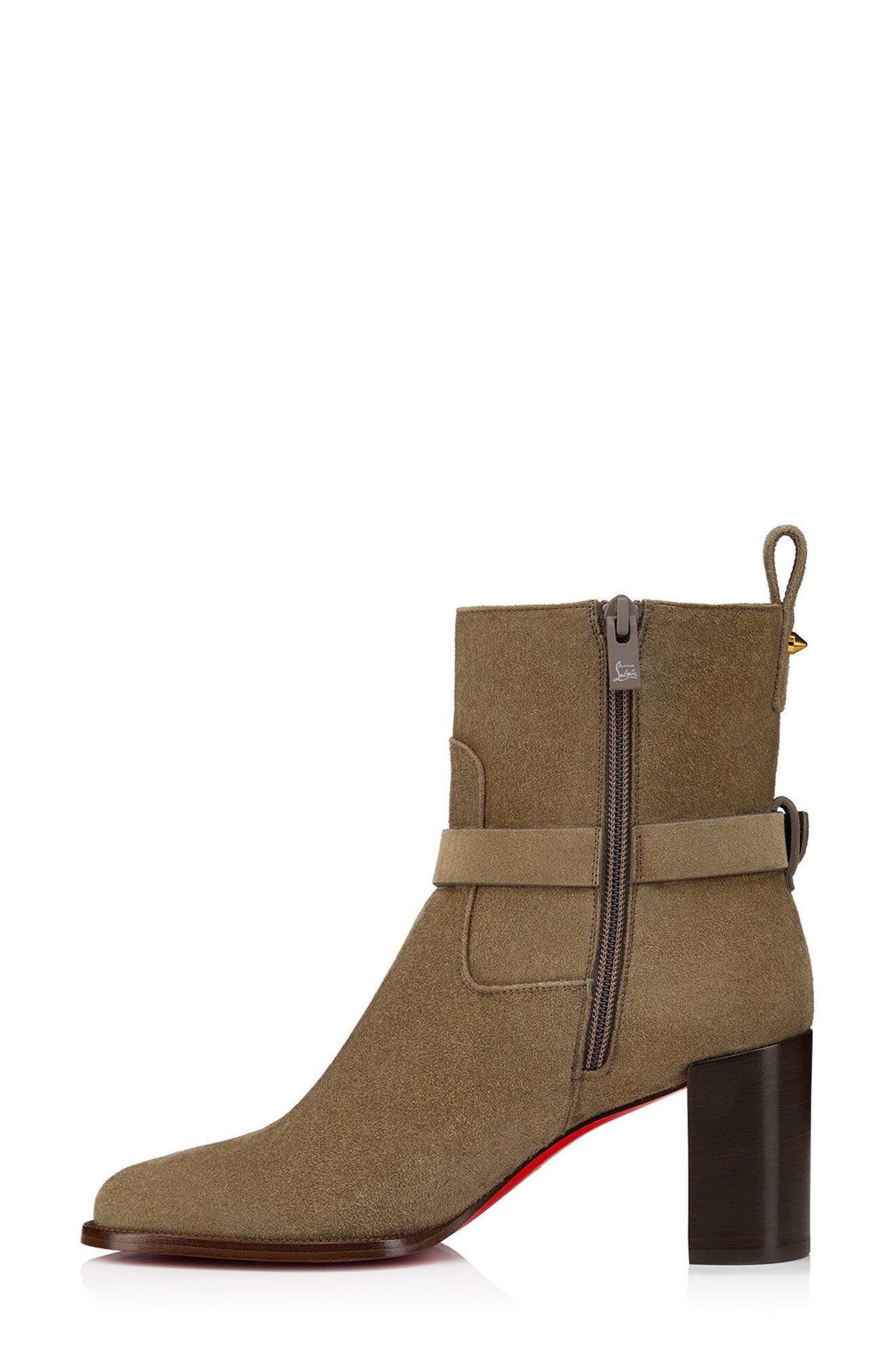 Dianouchette Leather Bootie, Alternate, color, 366Z SILEX/ NOCE