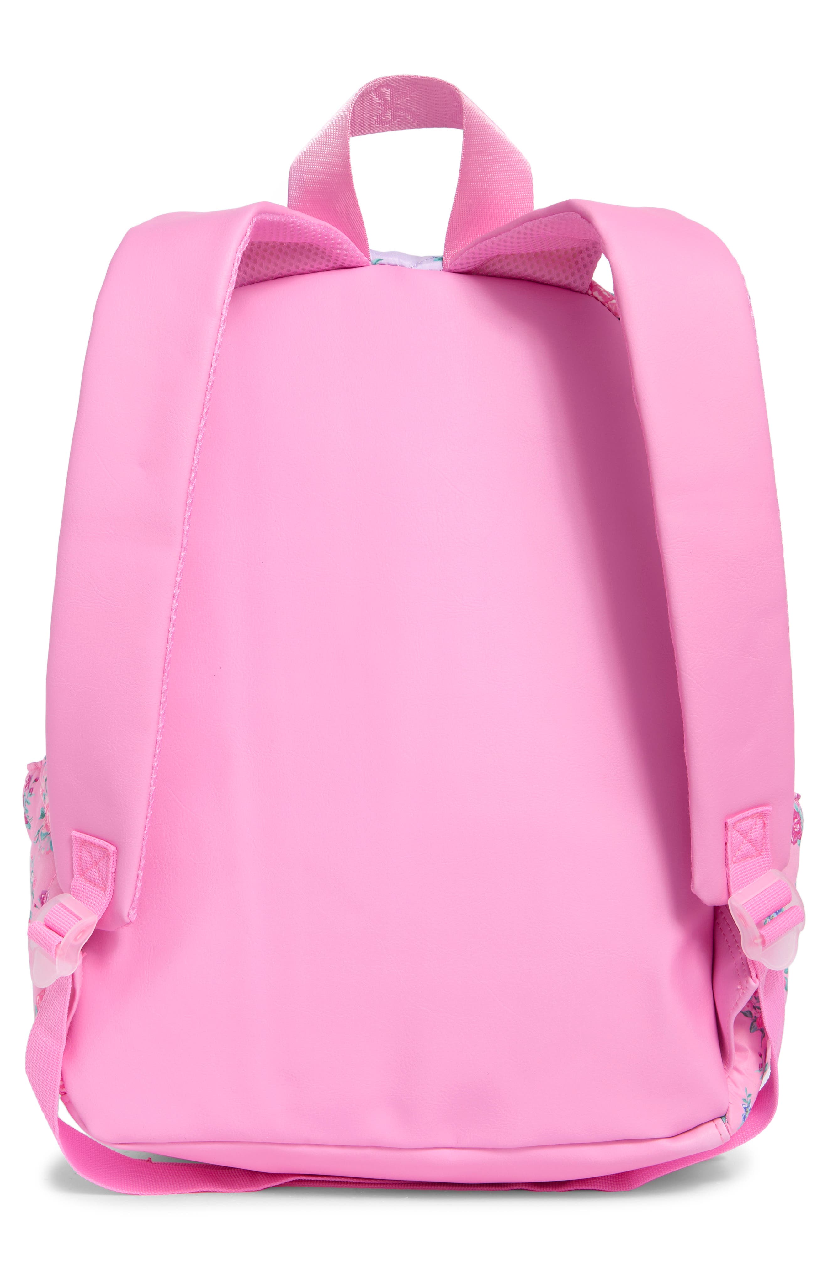 Large Floral Quilted Backpack, Alternate, color, MULTI COLORS