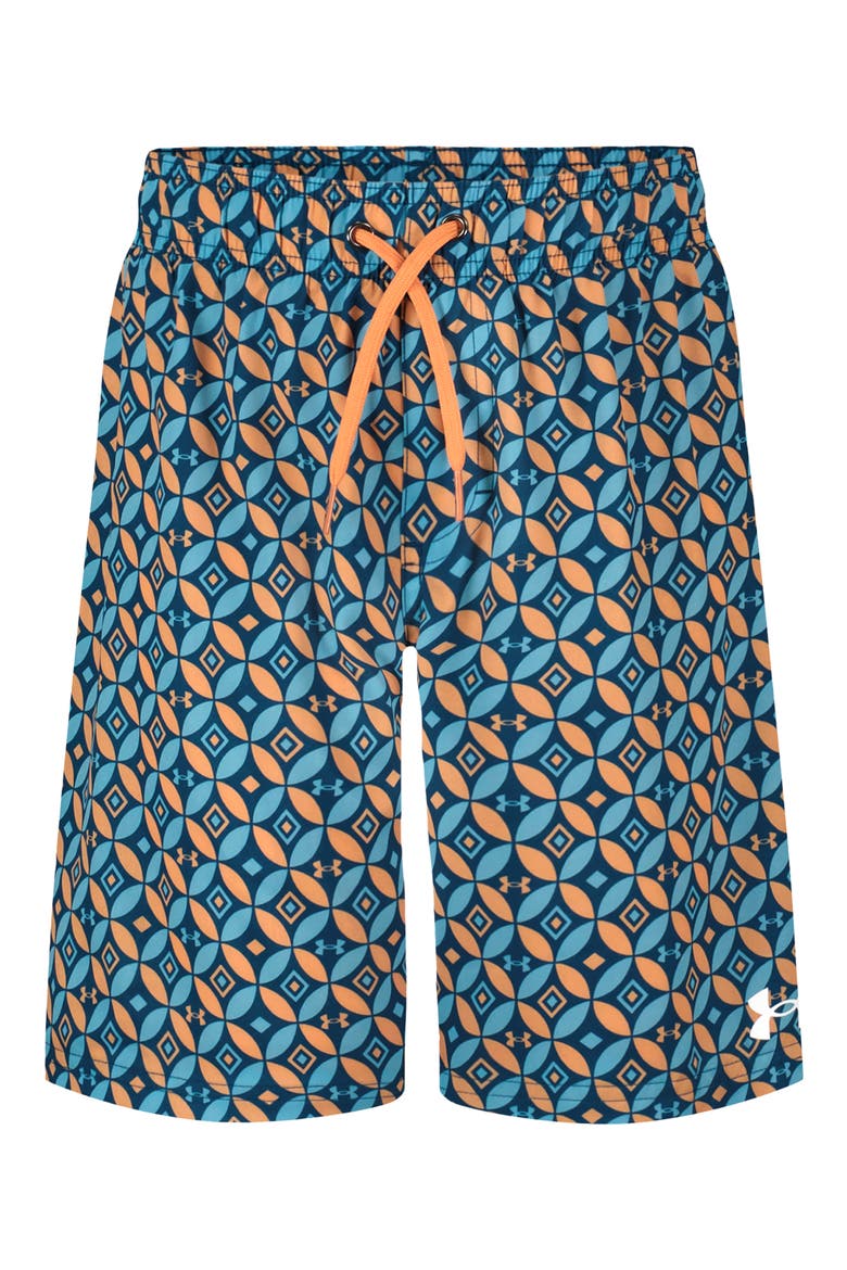Kids' Compression Volley Swim Trunks, Main, color, VARSITY BLUE