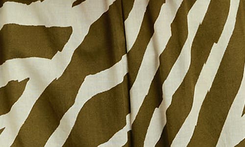 Rails Blythe Zebra Stripe Cotton Crop Tank In Selva