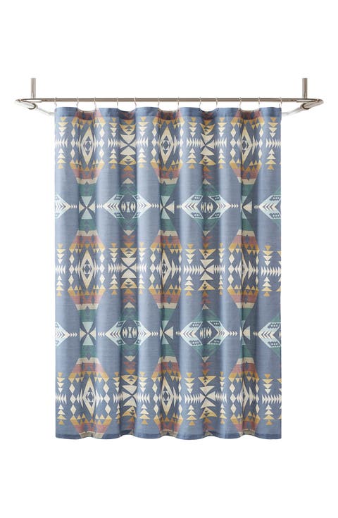 Diamond Peak Shower Curtain
