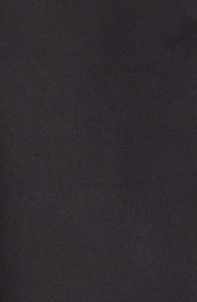 Nordstrom Kids' Slim Stretch Flat Front Chinos, Alternate, color, Black