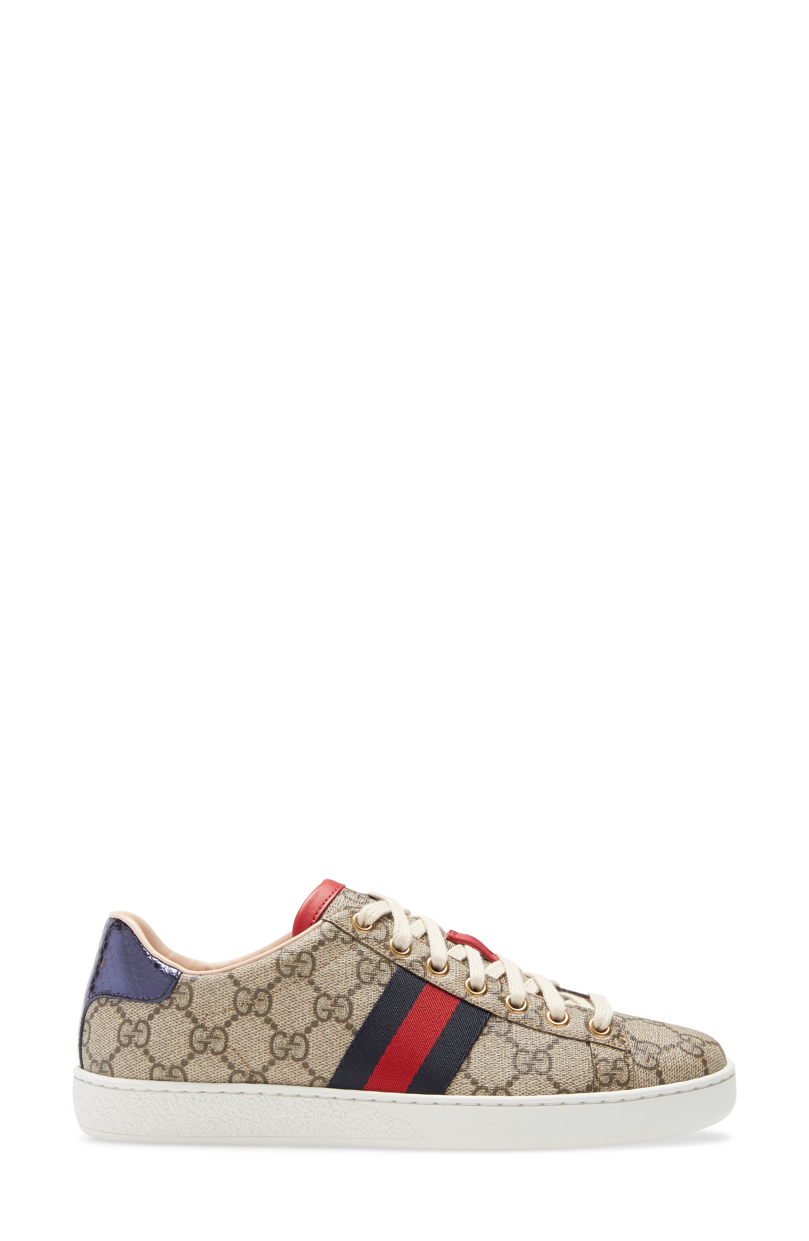 New Ace Sneaker, Alternate, color, BEIGE / BEIGE