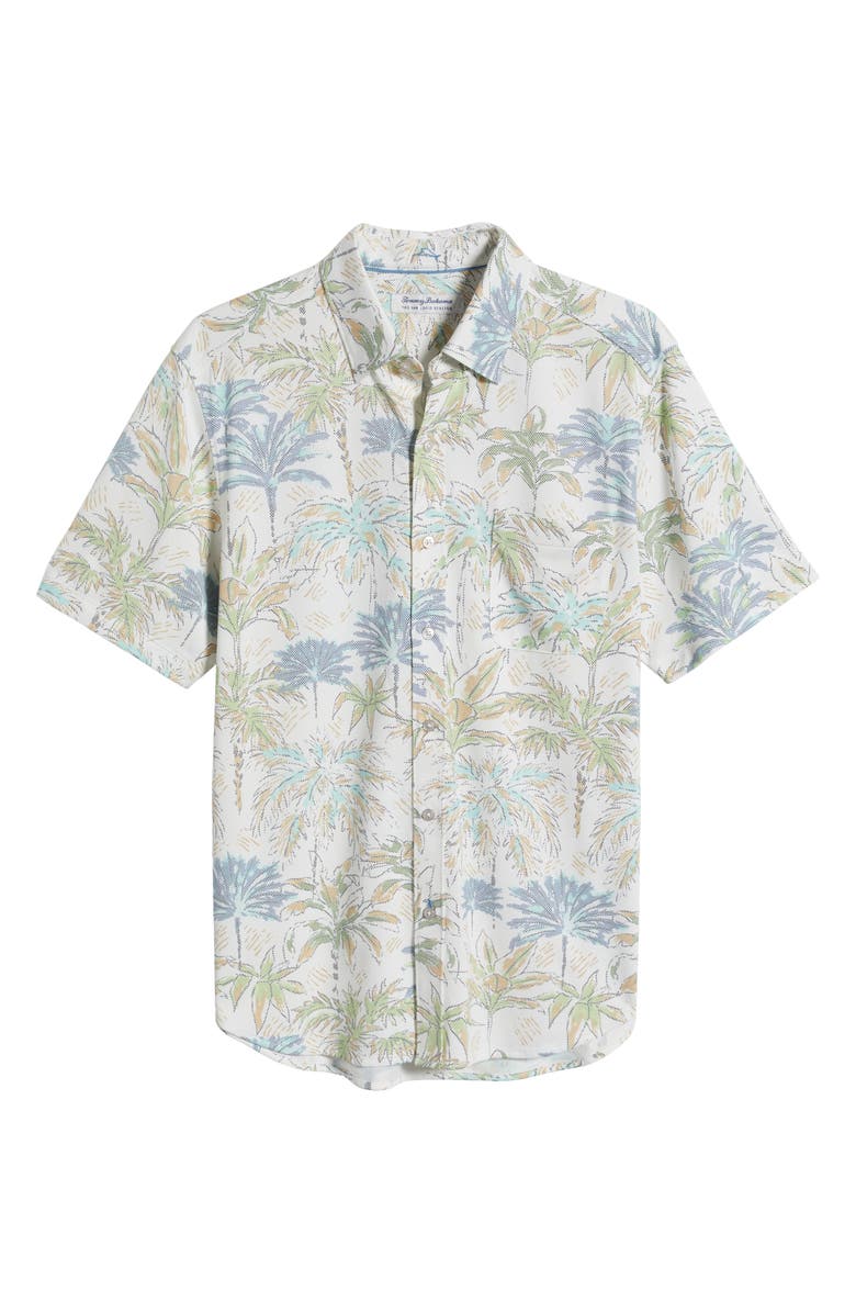 Tommy Bahama San Lucio Palm Orchard Print Short Sleeve Button-Up Shirt, Alternate, color,