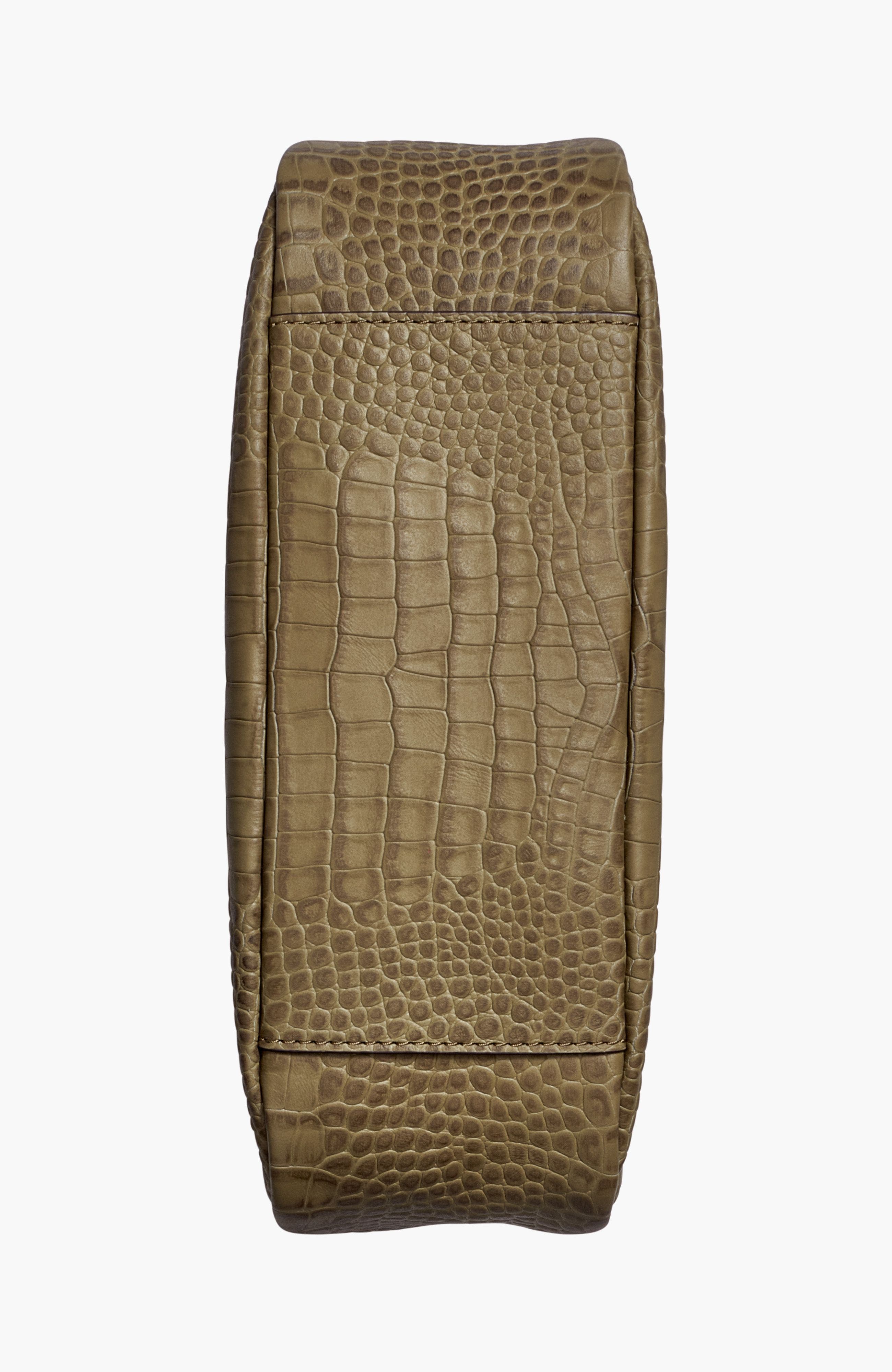 Donna Karan New York Quogue Embossed Croco Shoulder, Alternate, color, 