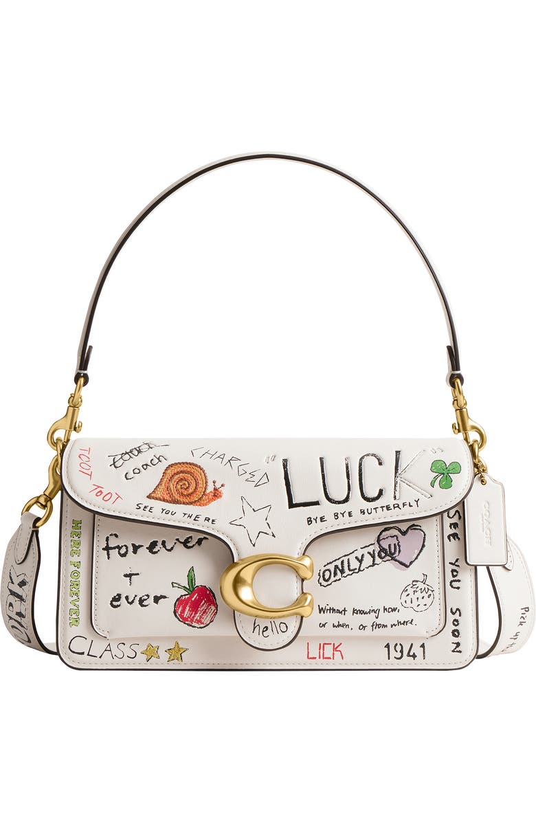COACH Tabby Sketch Print Shoulder Bag, Main, color,