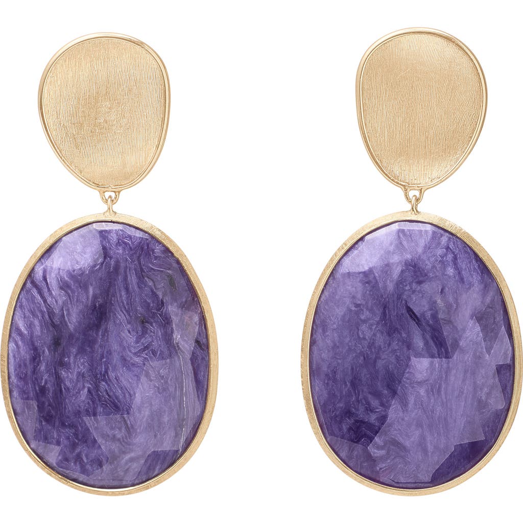Marco Bicego 18k Lunaria Earrings In Gold