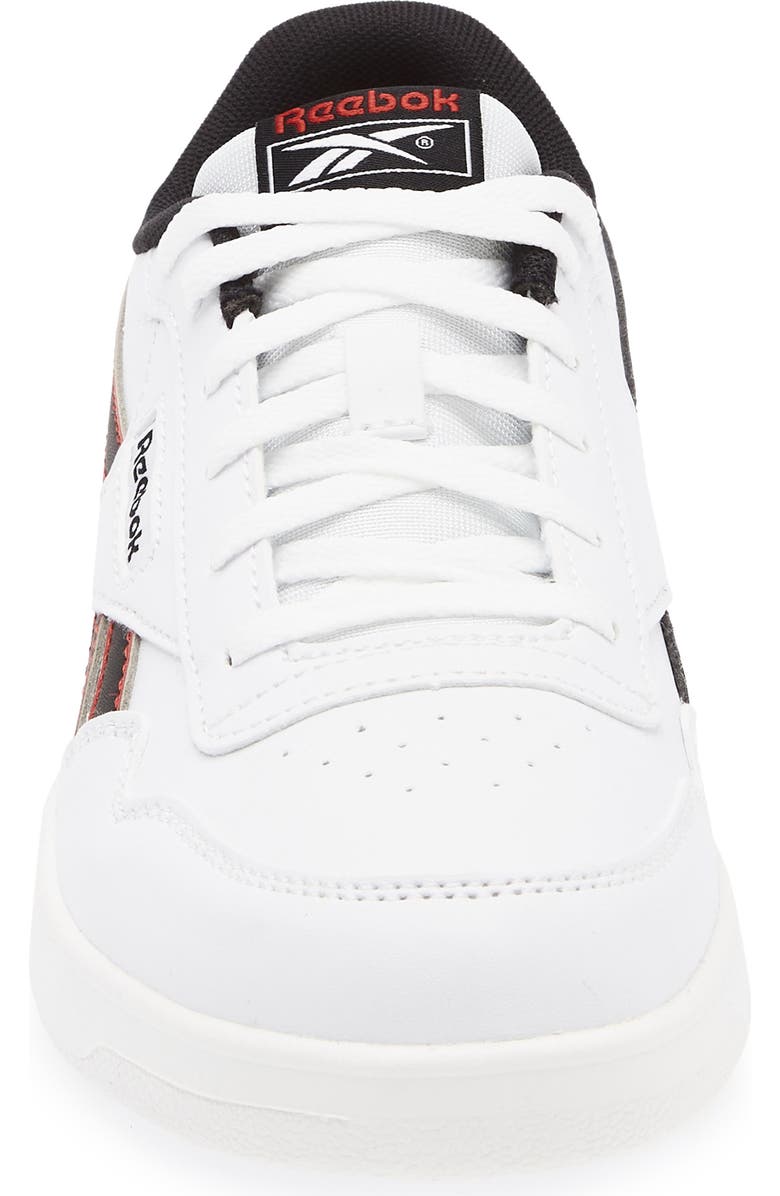 Reebok Kids' Court Advance Sneaker, Alternate, color, White Black Red