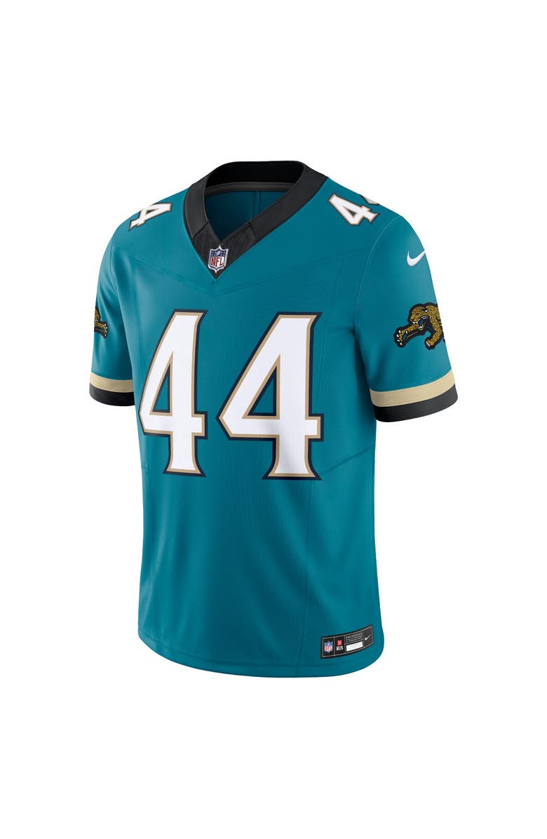 Nike Men's Nike Travon Walker Teal Jacksonville Jaguars Prowler Throwback Vapor F.U.S.E. Limited Jersey, Alternate, color, Teal