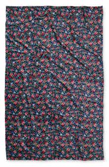 Rifle Paper Co. Rose Reversible Fleece Throw Blanket