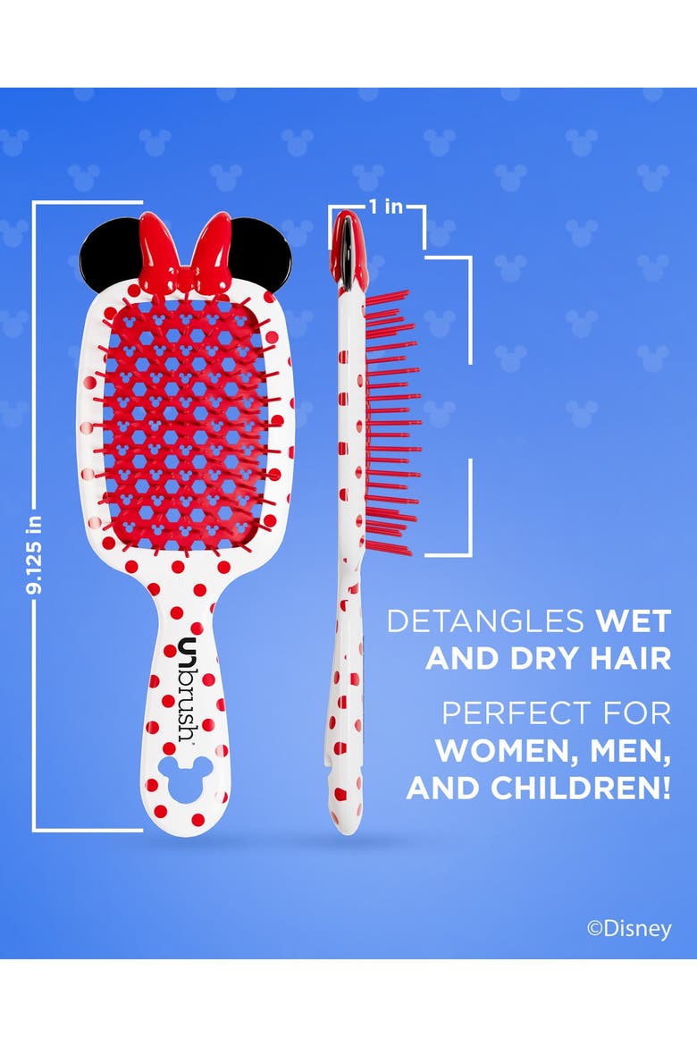 Detangling Brush Disney Mouse, Alternate, color, Red