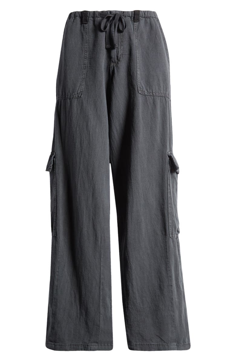 BDG Urban Outfitters Cocoon Cotton & Linen Cargo Pants, Alternate, color,
