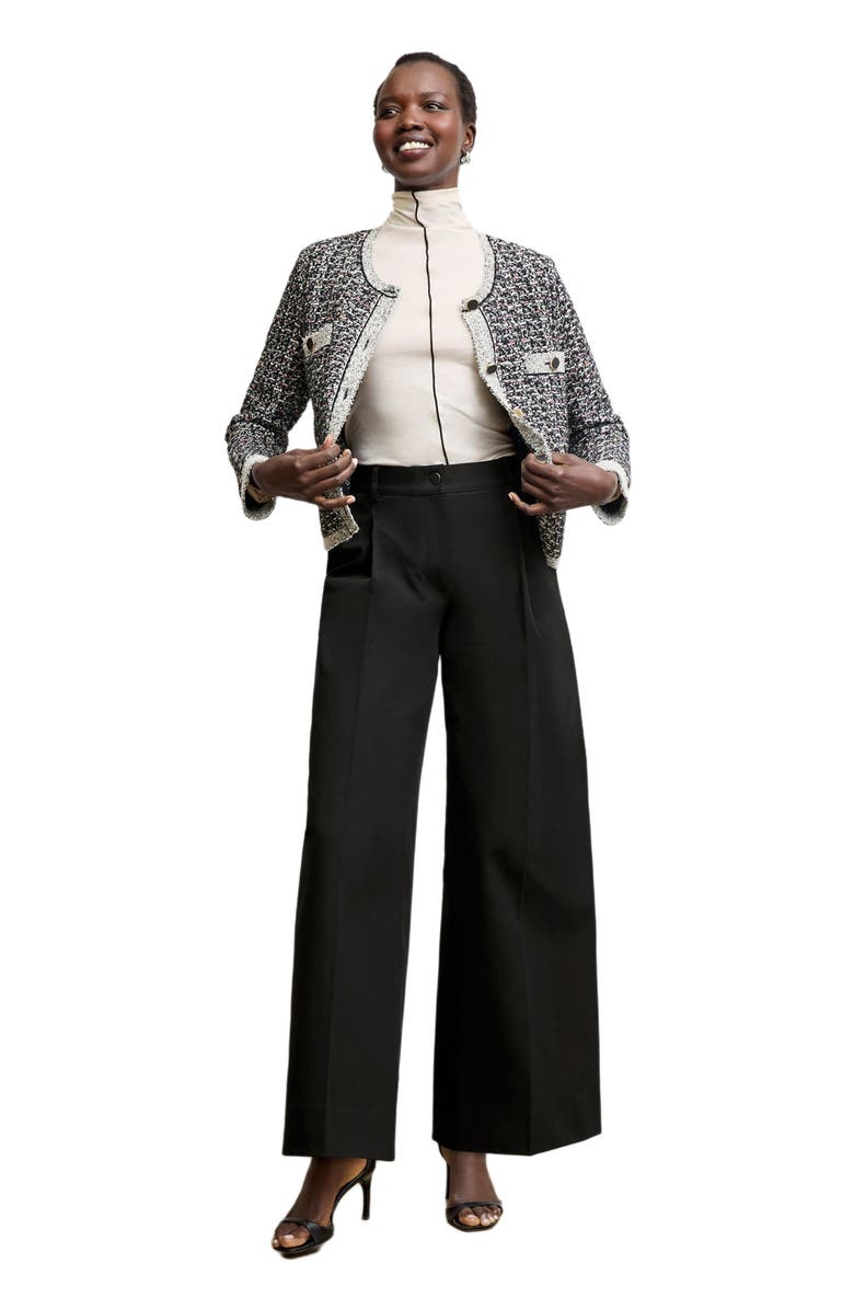 M.M.LaFleur Evangeline Lady Jardigan - Boucle Tweed, Main, color,